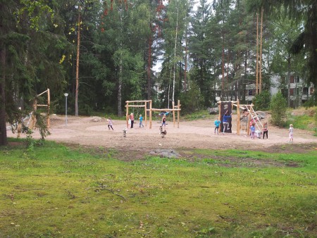 Kentän avajaiset 14.8.2014